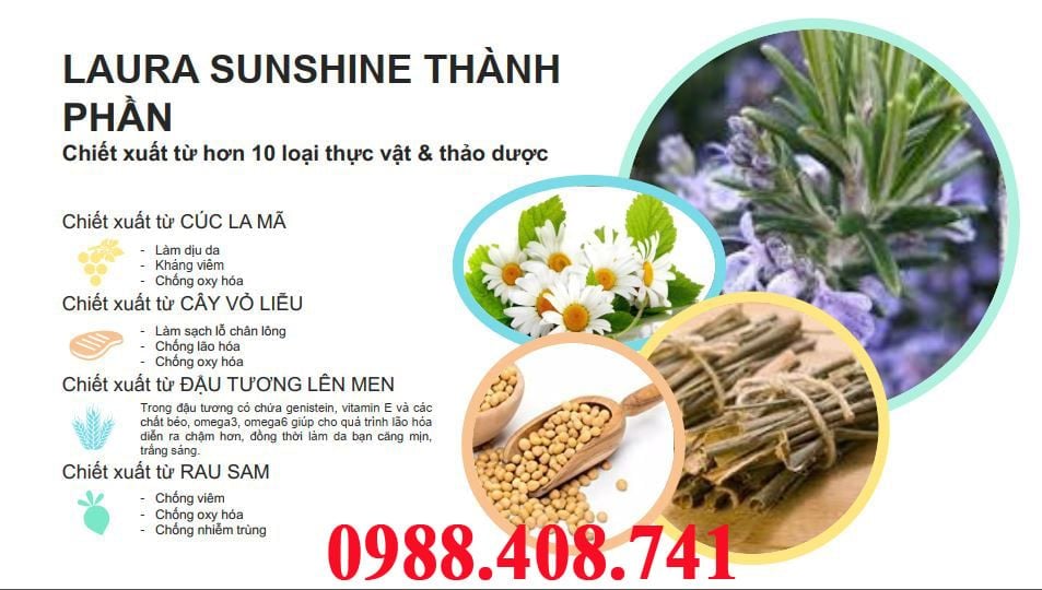  Laura Sunshine Rose Toner Nước Hoa Hồng Cân Bằng Da 