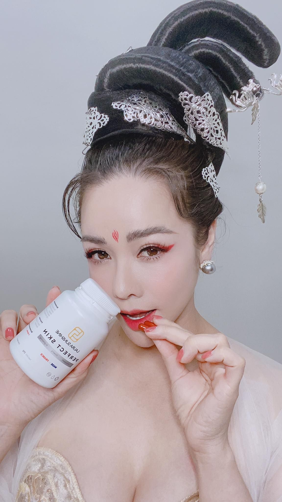 Bá»™ Chuyen Nam Laura Sunshine Nháº­t Kim Anh Vien Uá»'ng Serum Nam Má»¹ Pháº©m Laura Sunshine Nháº­t Kim Anh