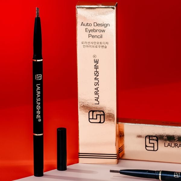  Chì Kẻ Mày Siêu Mảnh Laura Sunshine Auto Design Eyebrow Pencil Nhật Kim Anh 