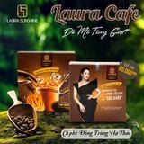  Cà phê Đông trùng Hạ thảo (Hộp 10 gói) Laura Coffee - Laura Sunshine Nhật Kim Anh 