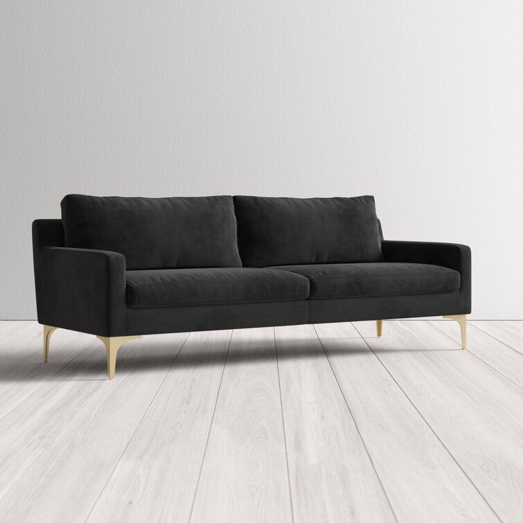 Sofa Băng BEYOURs (2 Seat) Vesta Sofa Black