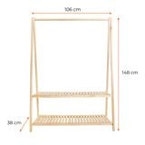 Giá Treo Quần Áo 2 Tầng Size L