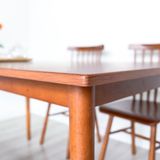 set bàn ăn nari dinner table size s brown 4