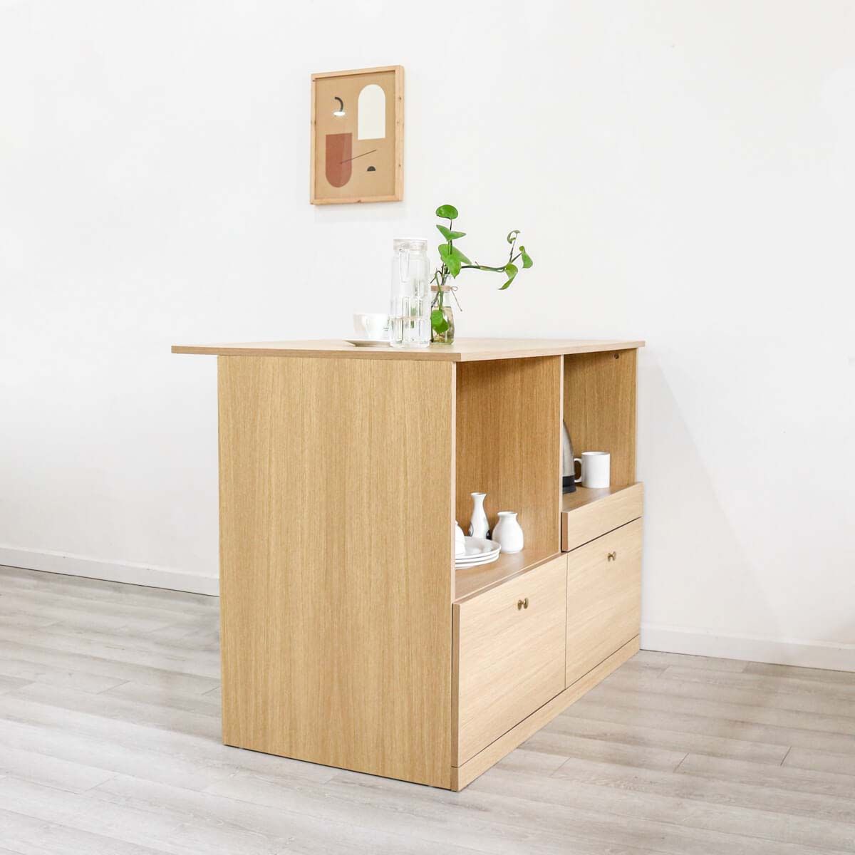 Bàn Đảo Nhà Bếp BEYOURs Mody Table Natural