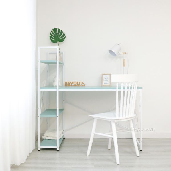 Bàn Làm Việc BEYOURs Neuly Table Turquoise White