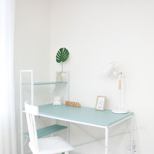 Bàn Làm Việc BEYOURs Neuly Table Turquoise White