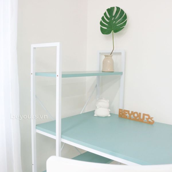 Bàn Làm Việc BEYOURs Neuly Table Turquoise White