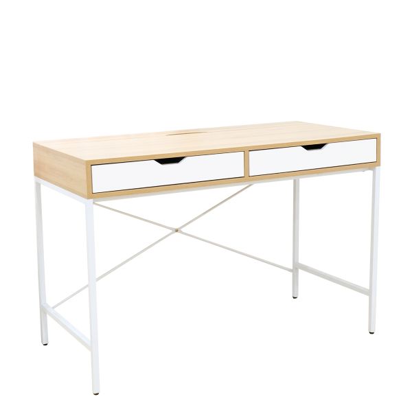 BÀN LÀM VIỆC BEYOURs SQUARE TABLE NATURAL WHITE