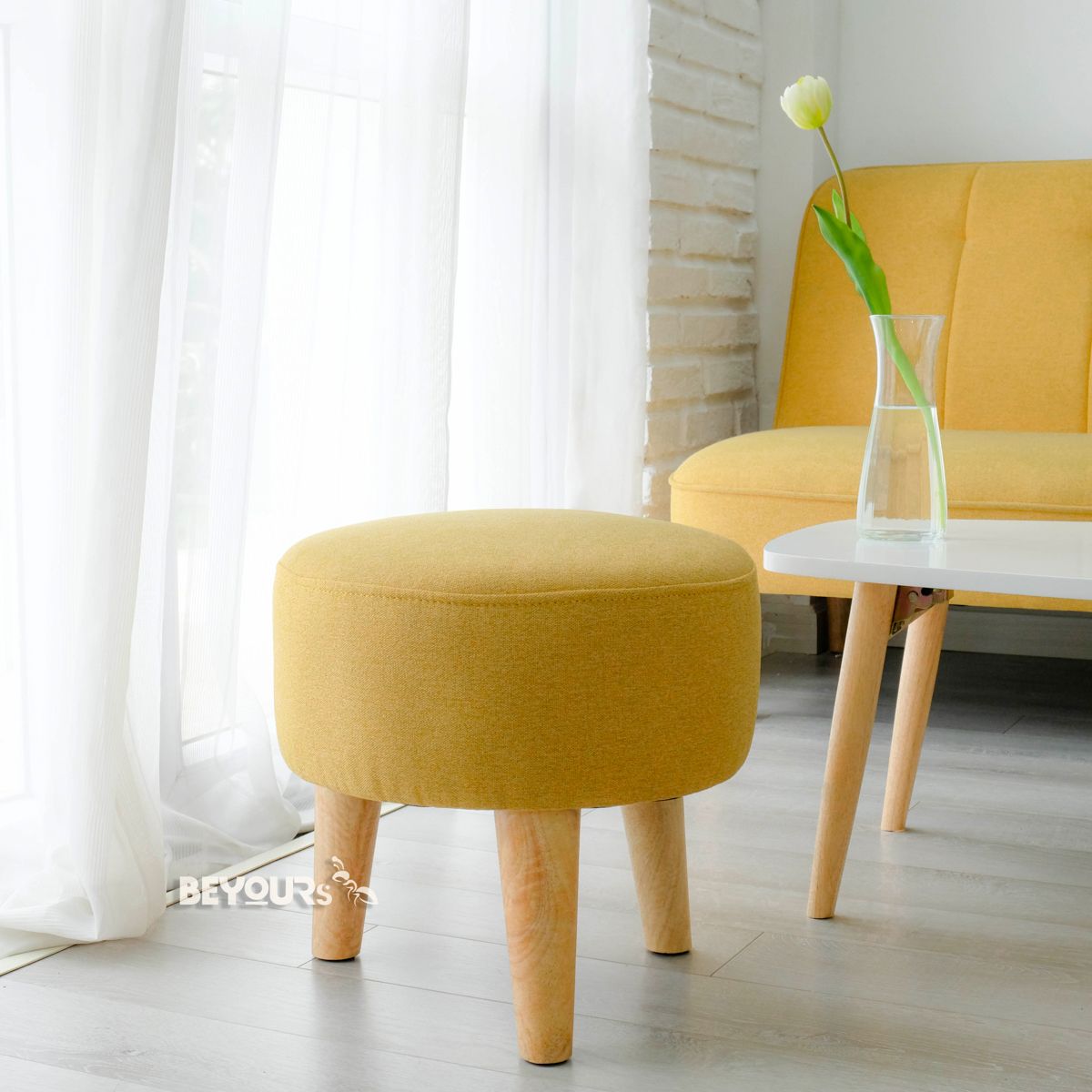 Ghế Đôn BEYOURs Bumbee Sofa Vàng