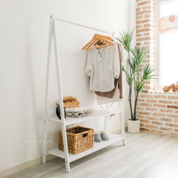 Giá Treo Quần Áo BEYOURs A Hanger 2FL White