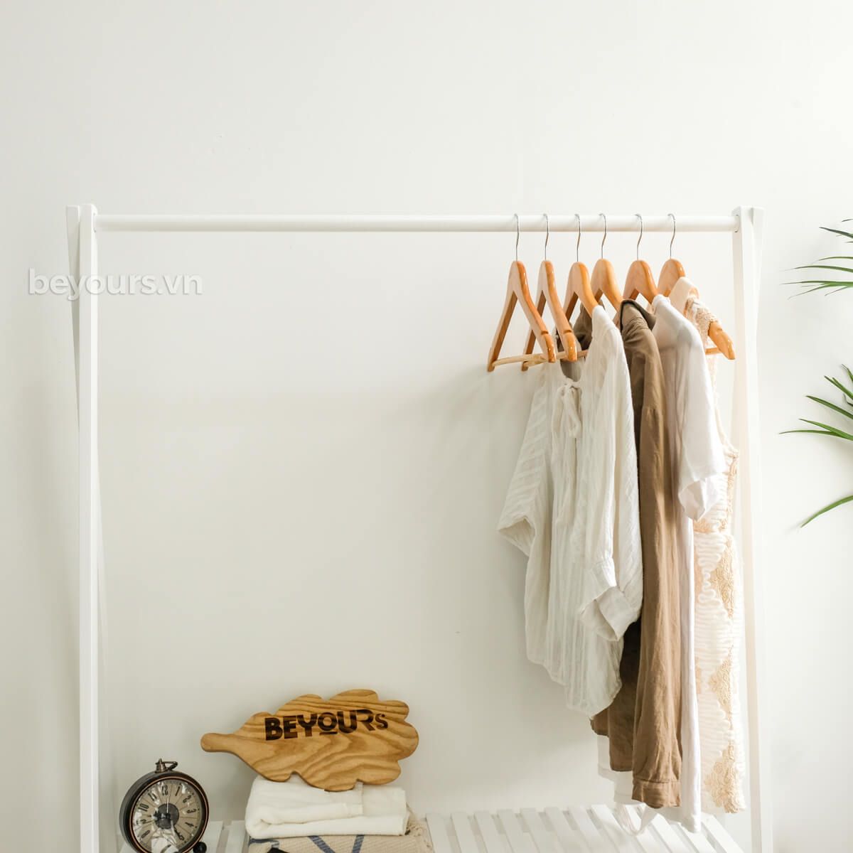 Giá Treo Quần Áo BEYOURs A Hanger 2FL White