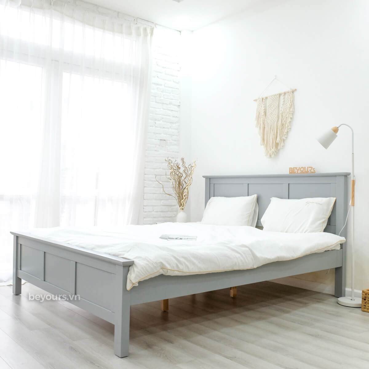 Giường Ngủ Freezing Fog Bed Grey