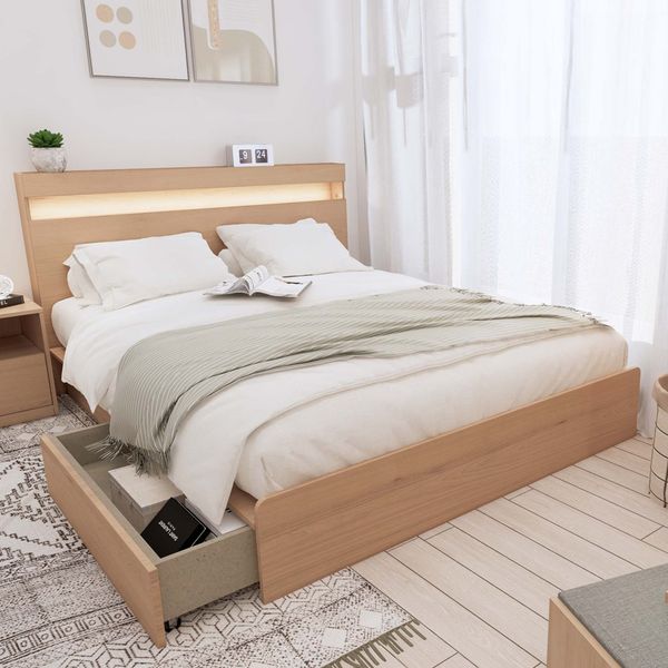 Giường Ngủ BEYOURs Poet Bed Natural