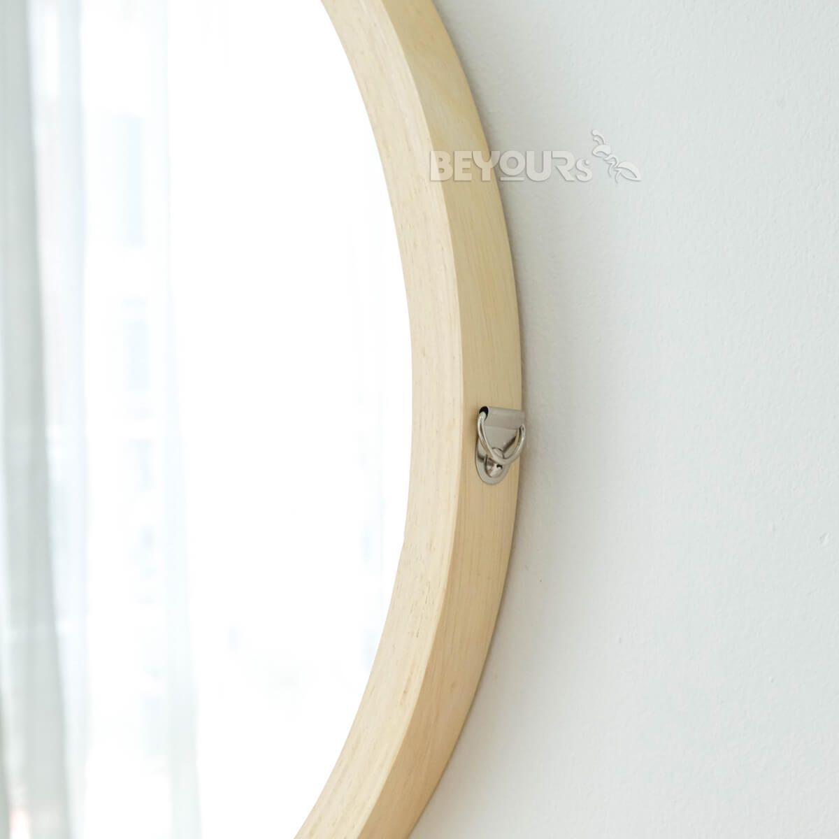 Gương Treo Tường BEYOURs Mia Circle Mirror D50 Natural