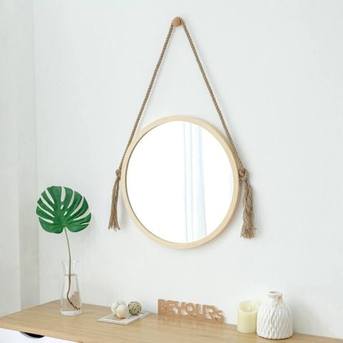 GƯƠNG TRÒN SOI TRANG ĐIỂM TREO TƯỜNG 2