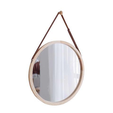 GƯƠNG TRÒN TREO TƯỜNG O- MIRROR CIRCLE D60 NATURAL