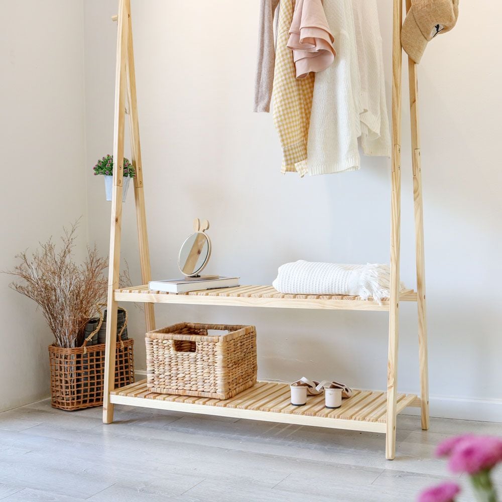 CLOTHES HANGER 2-TIER 2024 BEYOURs GIÁ TREO QUẦN ÁO 2 TẦNG 2024