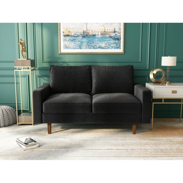 Sofa Băng BEYOURs (2 Seat) Dione Sofa Black