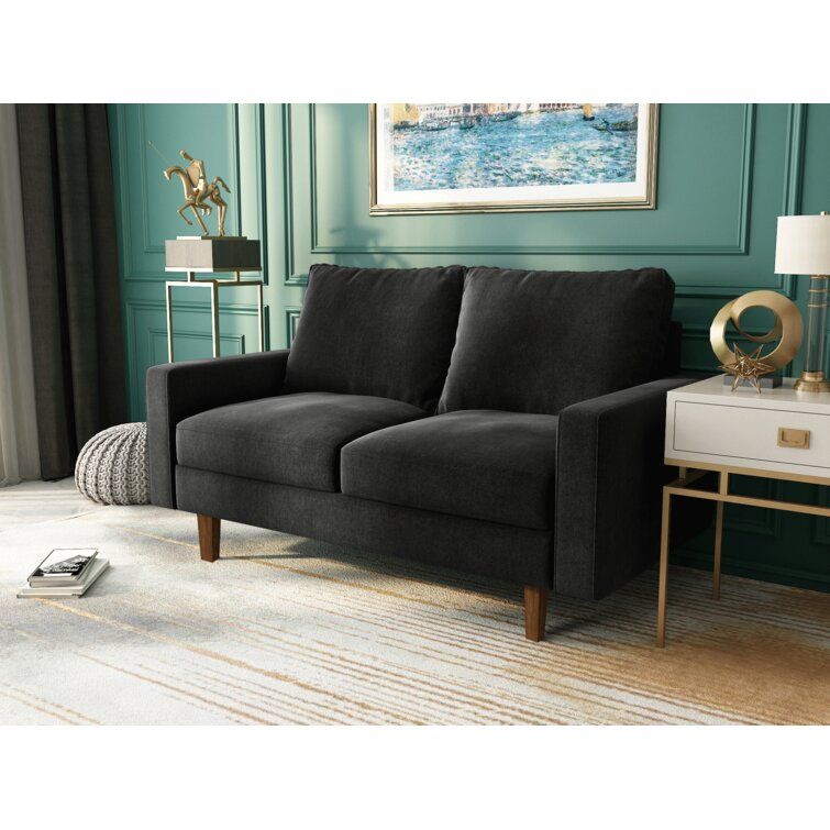 Sofa Băng BEYOURs (2 Seat) Dione Sofa Black