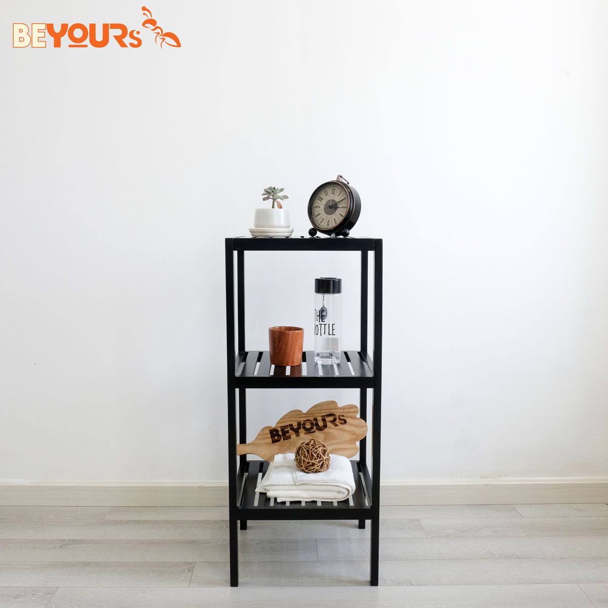 Kệ Đa Năng BEYOURs O - Shelf 3F Black