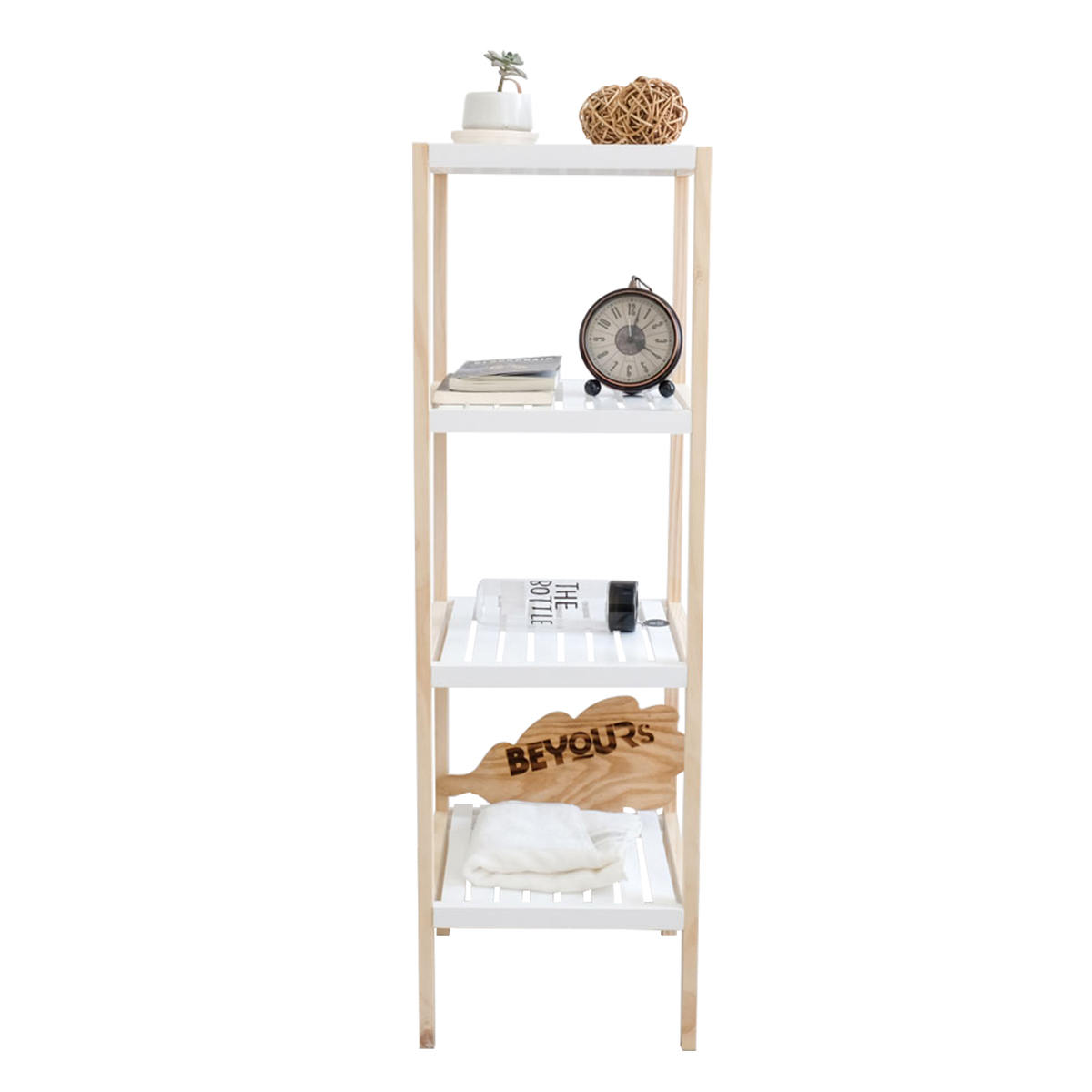 Kệ Đa Năng Beyours Shelf 4F Natural White