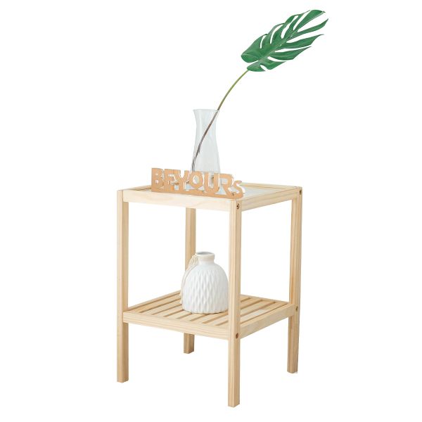 Tab Đầu Giường BEYOURs Glass Shelf Natural