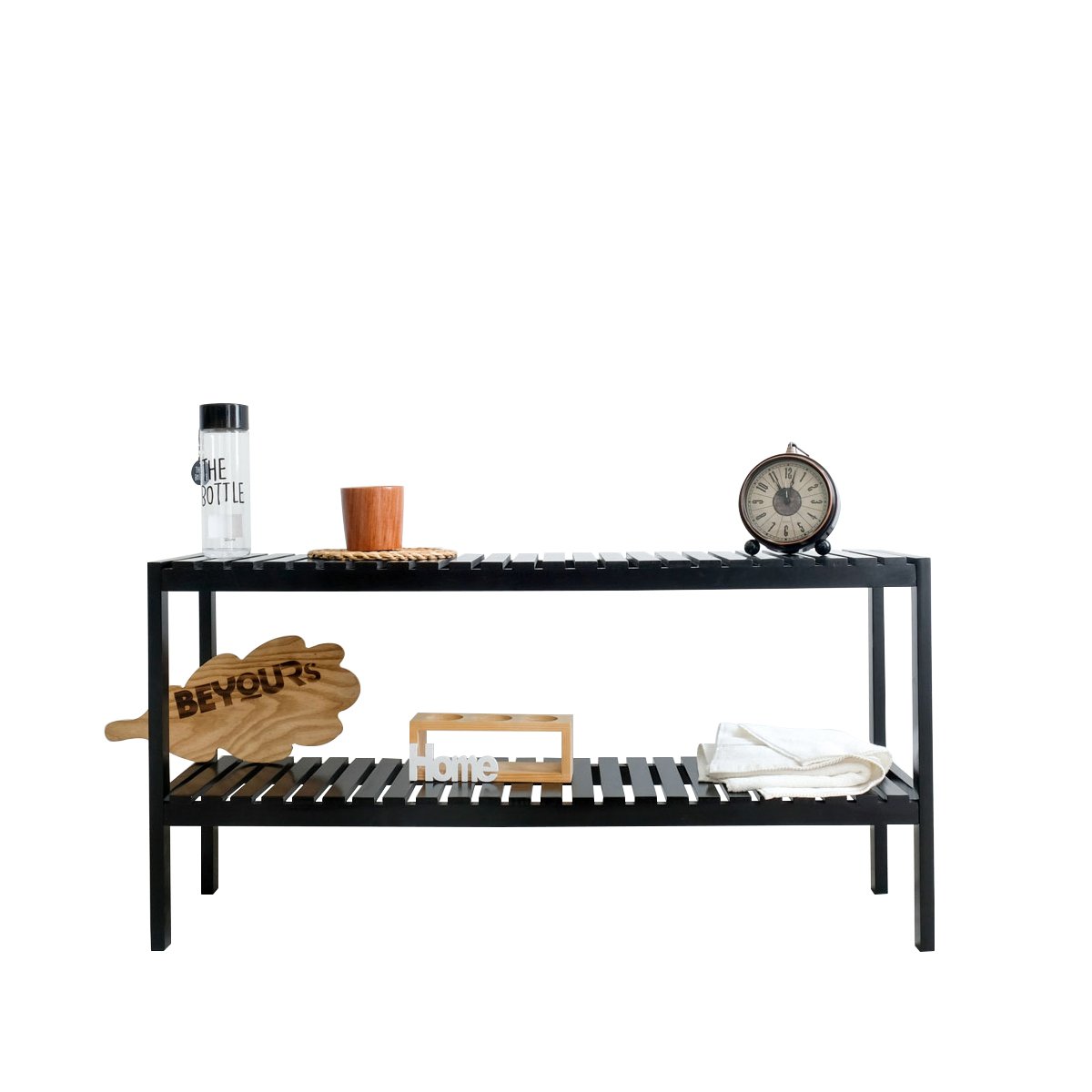 Kệ Giày Dép Beyours Bench 2Fl Black