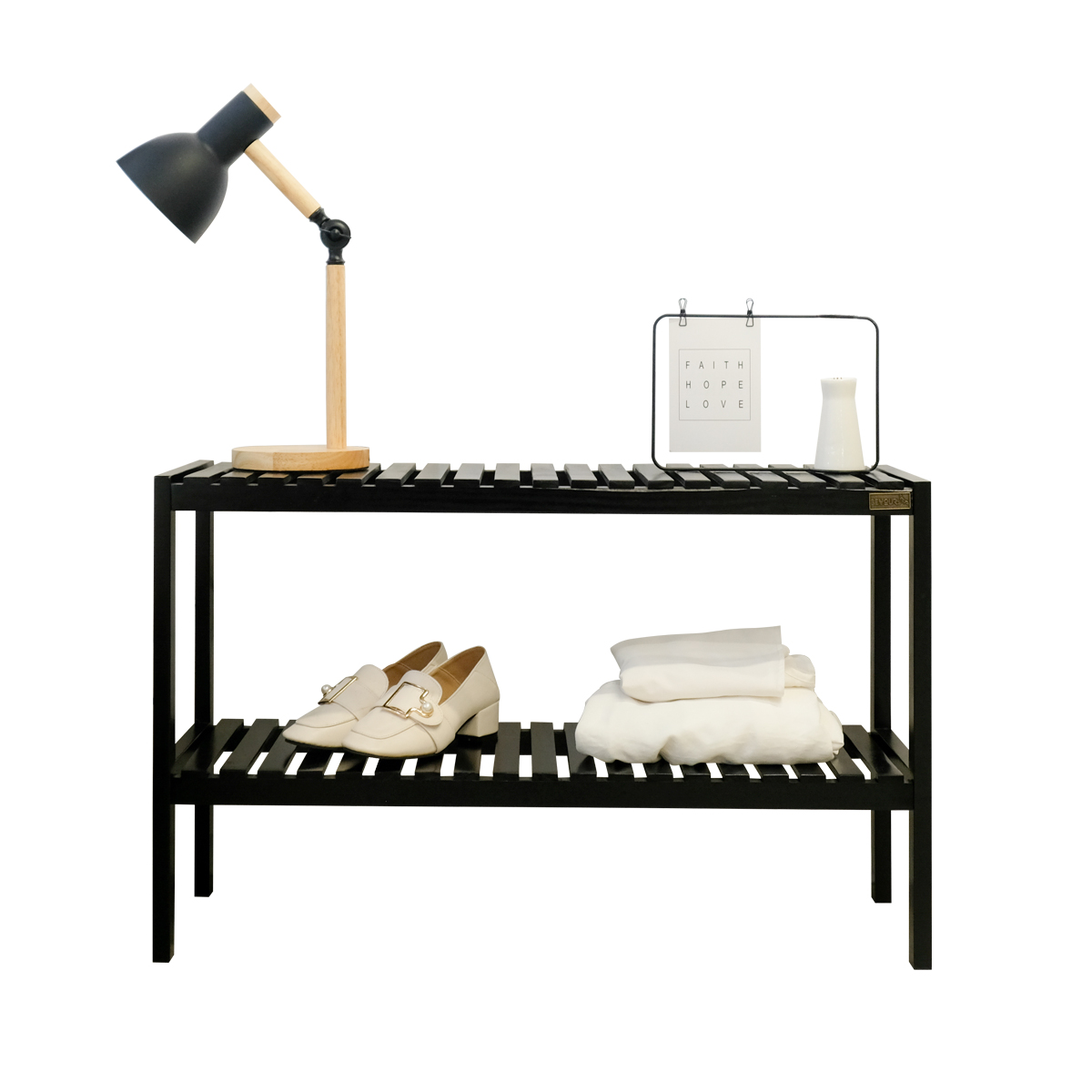 Kệ Giày Dép Beyours Bench 2Fm Black