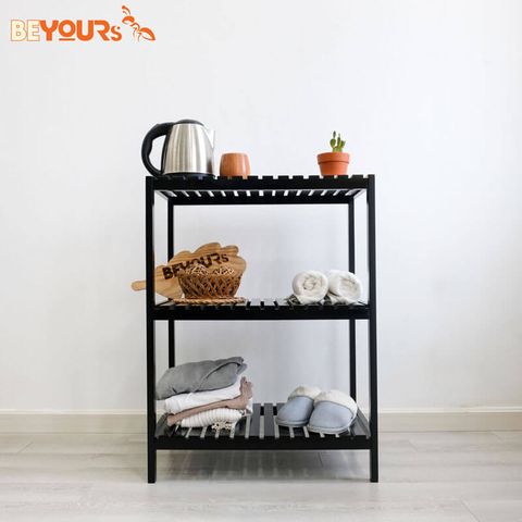 KỆ LÒ VI SÓNG BEYOURs OVEN RACK 3F BLACK 3