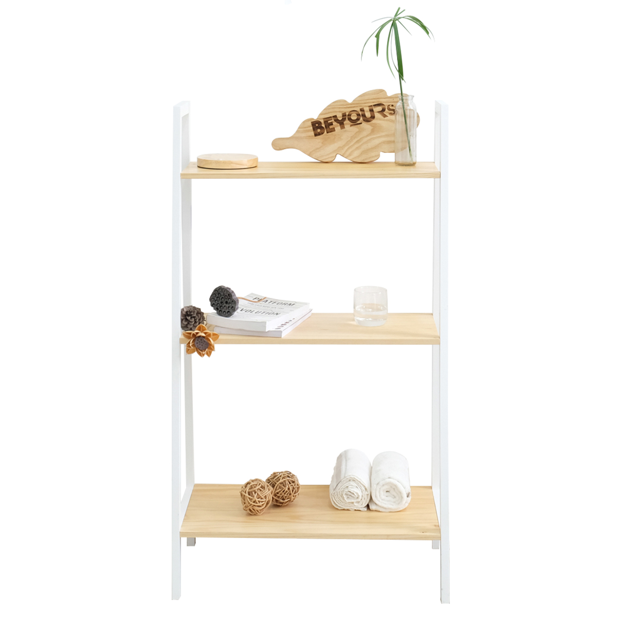 Kệ Sách Beyours A Book Shelf 3Fl Natural White