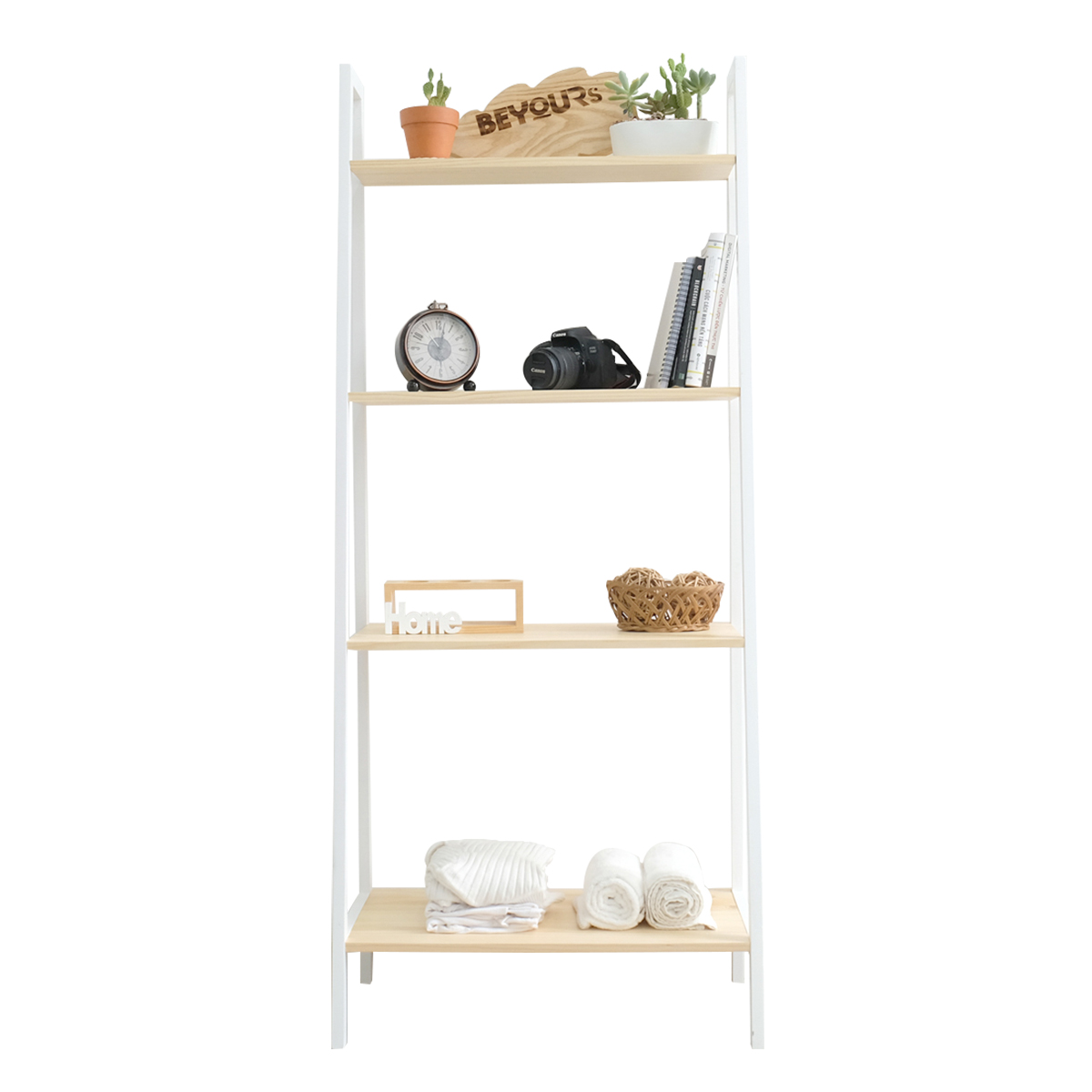 Kệ Sách Beyours A Book Shelf 4Fl Natural White