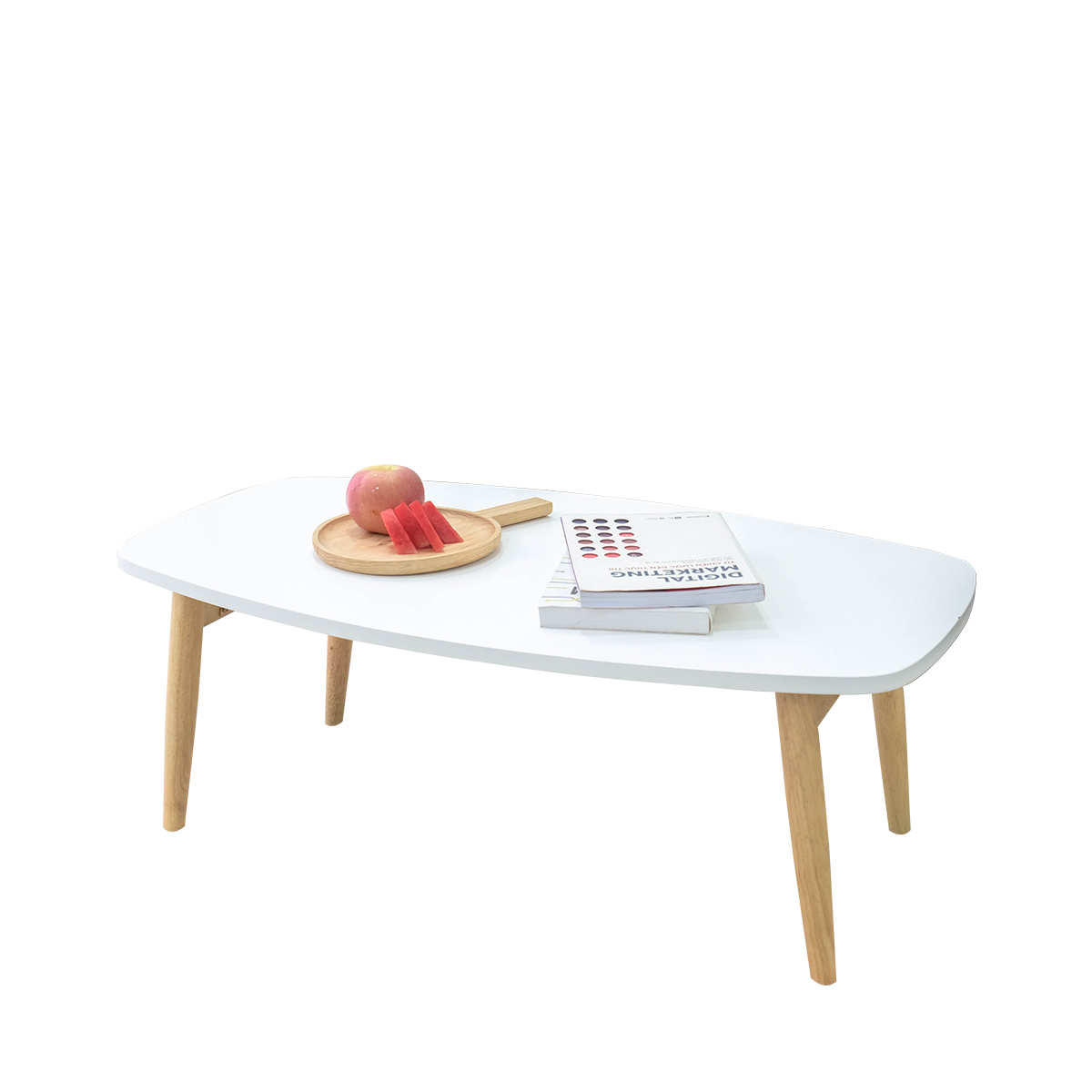 Bàn Trà/Bàn Sofa B Table Size L Mdf White