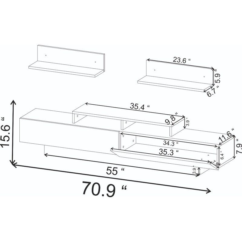 Kệ tivi BEYOURs KTV Shelves 07 White