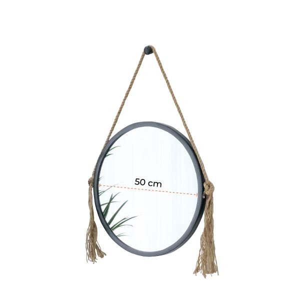 Gương Treo Tường BEYOURs Mia Circle Mirror D50 Black