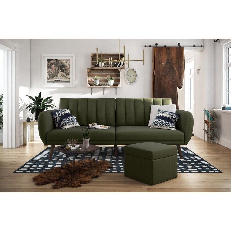 Sofa Bed BEYOURs Lantana Sofa Dark Green