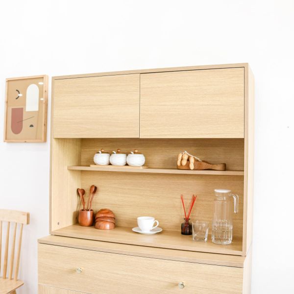 Quầy Bếp BEYOURs Mody Kitchen Storage Café Head 03 Natural