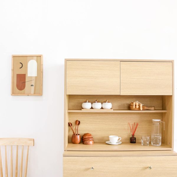 Quầy Bếp BEYOURs Mody Kitchen Storage Café Head 03 Natural