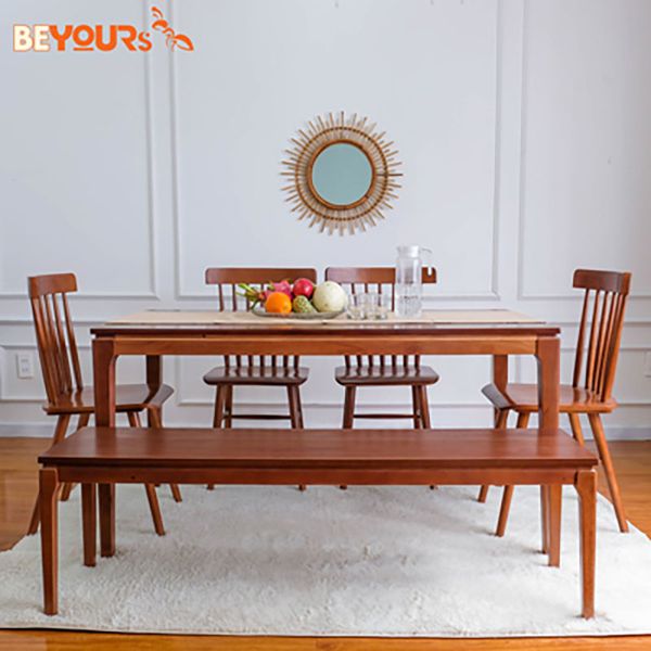 Bàn Ăn BEYOURs Ori Dinning Table Size M Brown