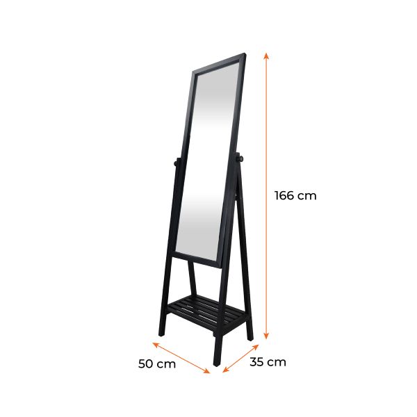 Gương Đứng BEYOURs Shelf Mirror Black