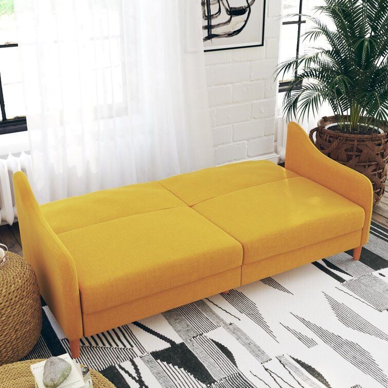 Sofa Bed BEYOURs Hera Sofa Mustard Yellow