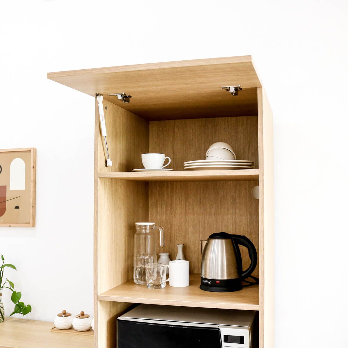 Tủ Bếp Đứng BEYOURs Mody Kitchen Storage Range Stand 01 Natural