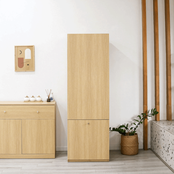 Tủ Bếp Đứng BEYOURs Mody Kitchen Storage Range Stand 02 Natural