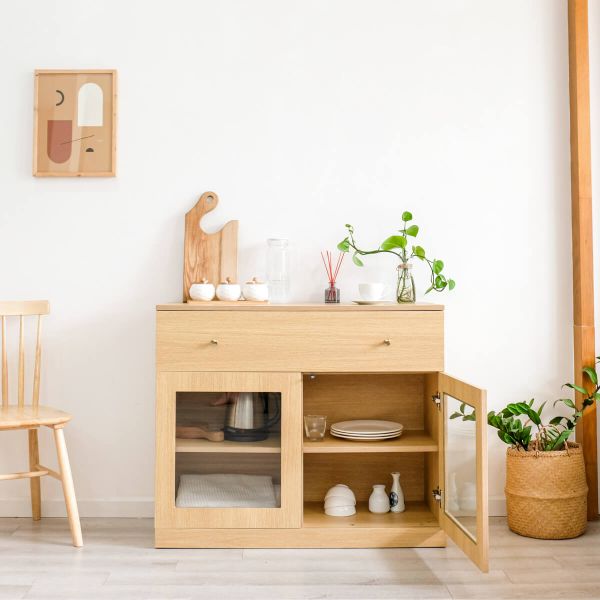 Tủ Bếp BEYOURs Mody Kitchen Storage 02 Natural