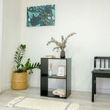 tủ beyours bey cabinet 2f black (không hậu) 2