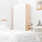 TỦ ĐỒ BEYOURs MINA CLOSET NATURAL WHITE 3
