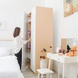 TỦ ĐỒ BEYOURs MINA CLOSET NATURAL WHITE 2