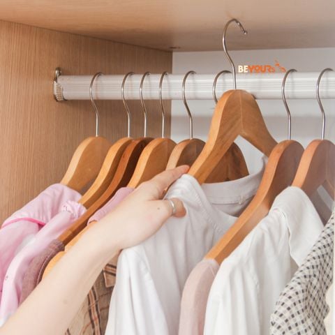 TỦ ĐỒ BEYOURs MINA CLOSET NATURAL WHITE 5