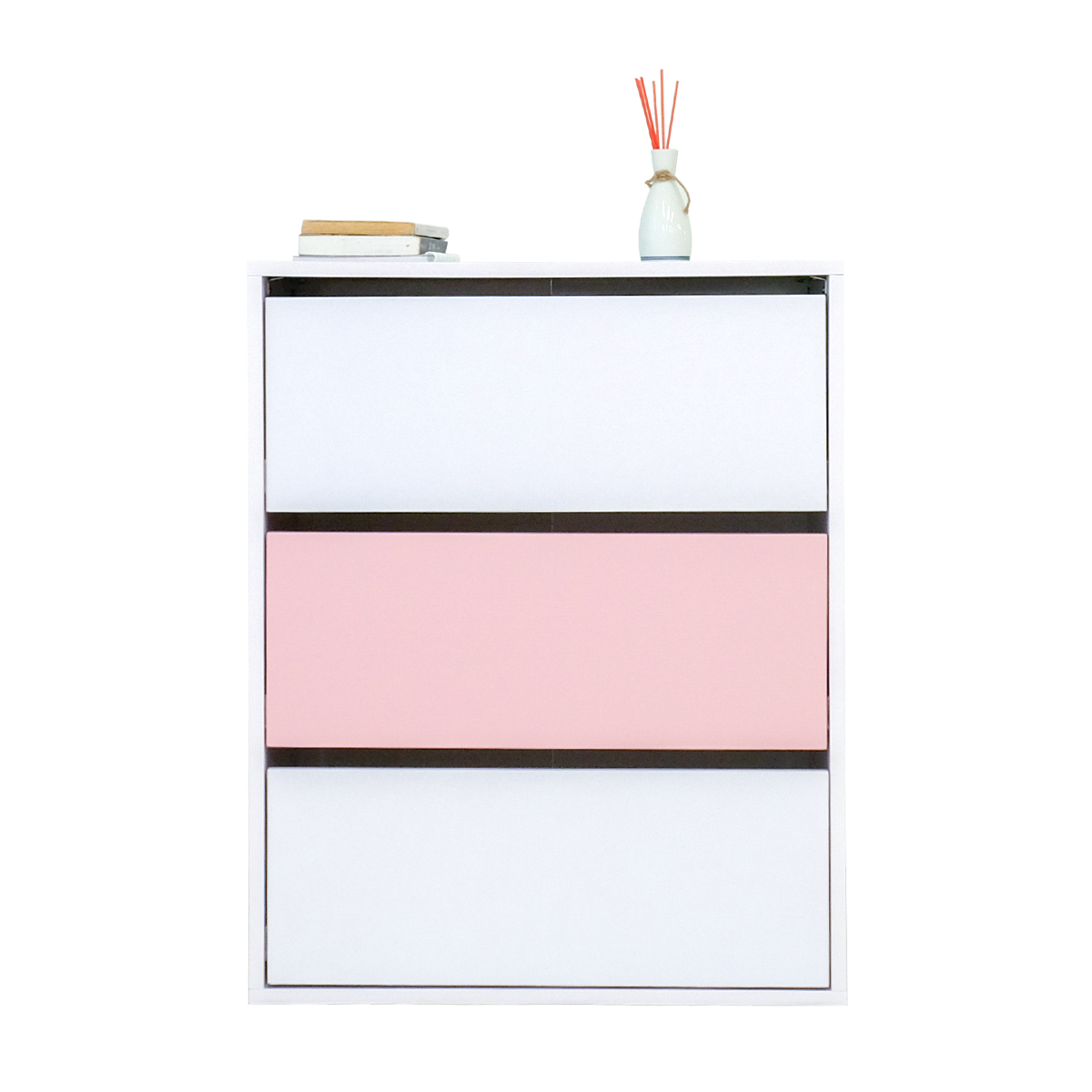 Tủ Beyours Dambi Cabinet White Pink
