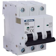 Cầu dao điện Shihlin RPC 3P 63A 6kA