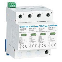 ﻿Bộ chống sét lan truyền NU6-Ⅱ G 40kA/440V 4P